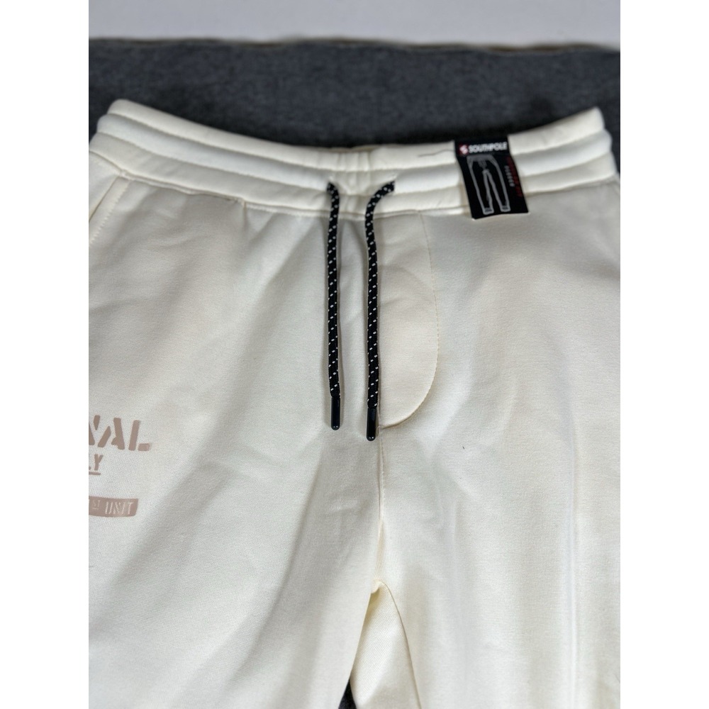 Southpole Authentic Collection‎ Men's White Sweatpants Joggers Size Medium